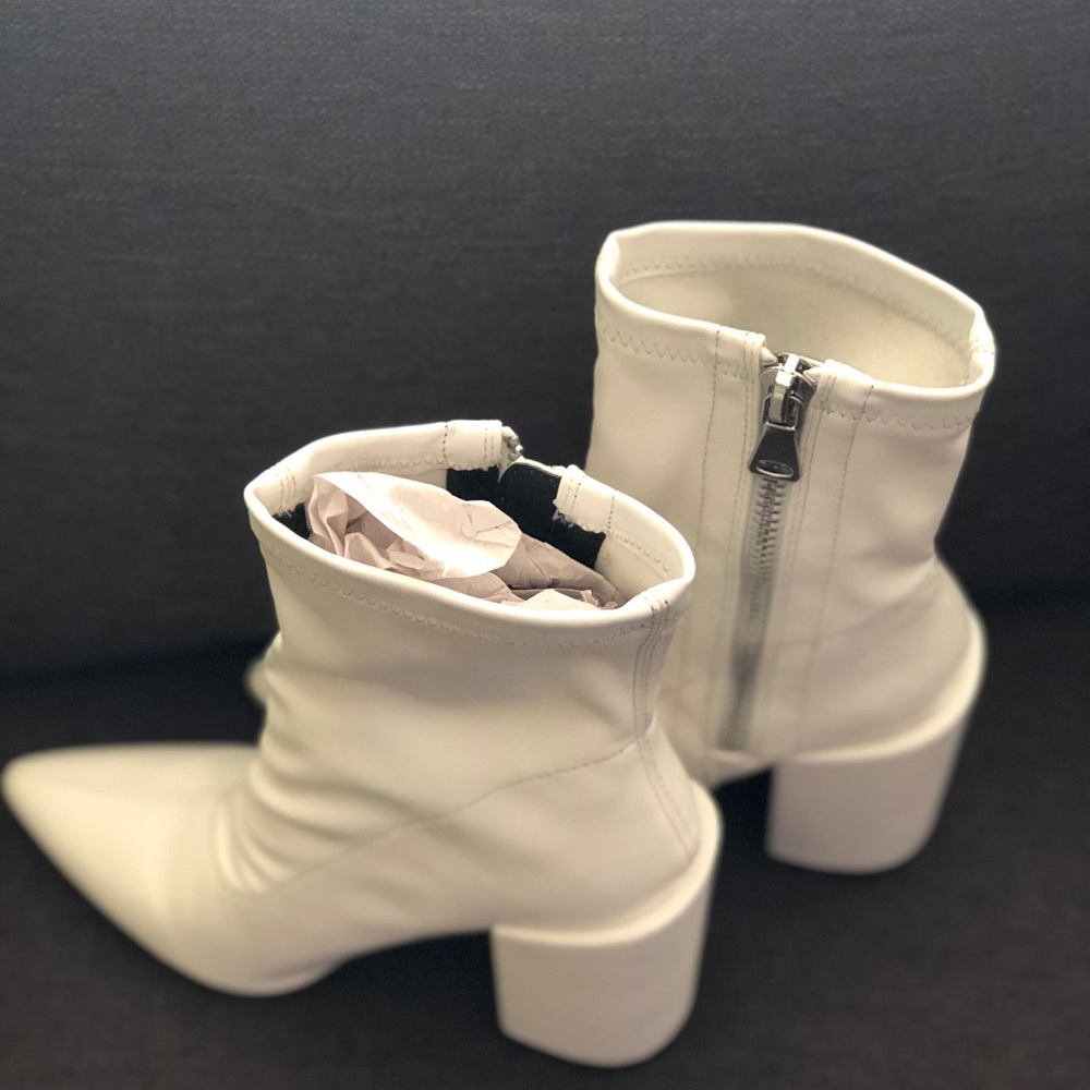 “ego” brand white chunky boot